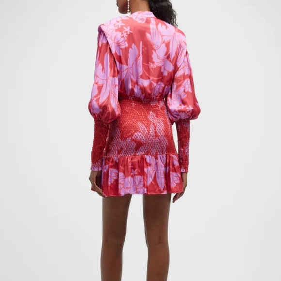 NWT FARM Rio "Living Nature" Floral-Print Dress Size L - Picture 4 of 8